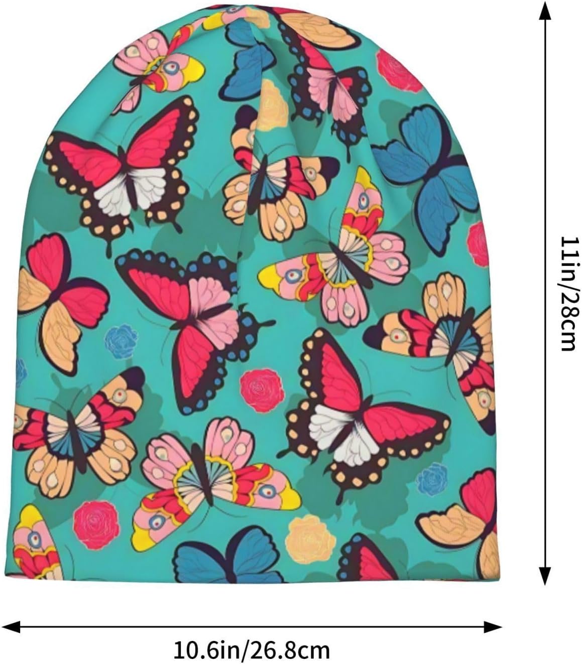 Christmas Beanie Chemo Hat Xmas Skull Cap Slouchy Knitted Hats Soft Headwear for Women Men Adults - Image 6