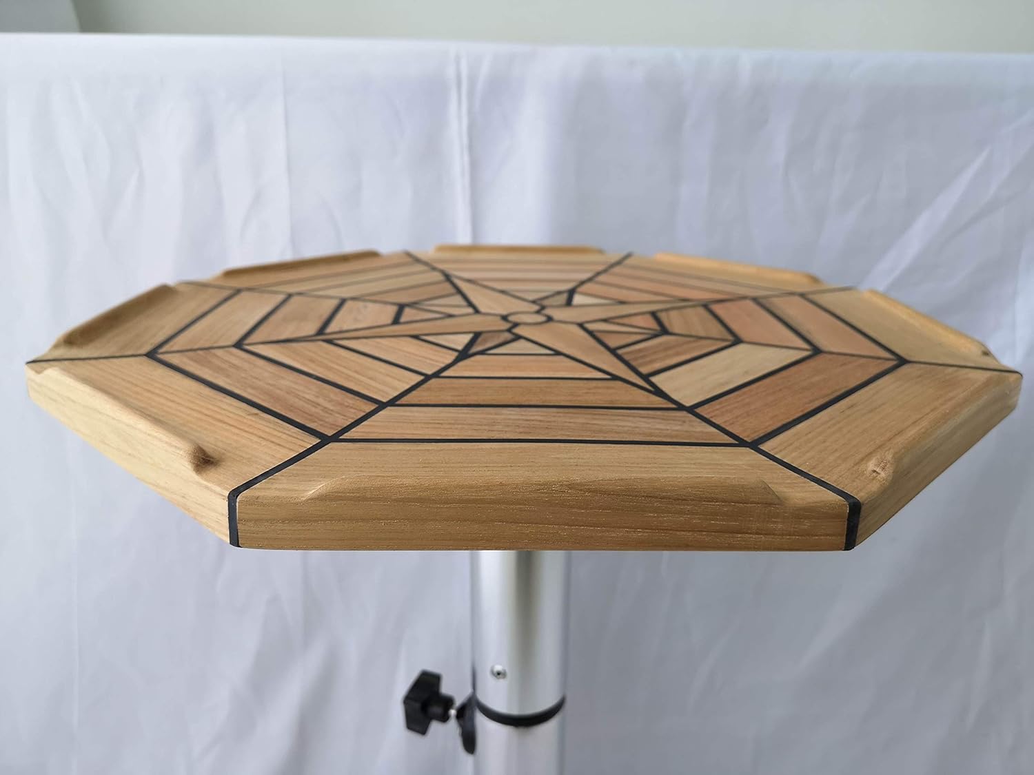 JZ Teak Table Top Eight Corners with Nautic Star 450/550/750mm Marine Boat RV