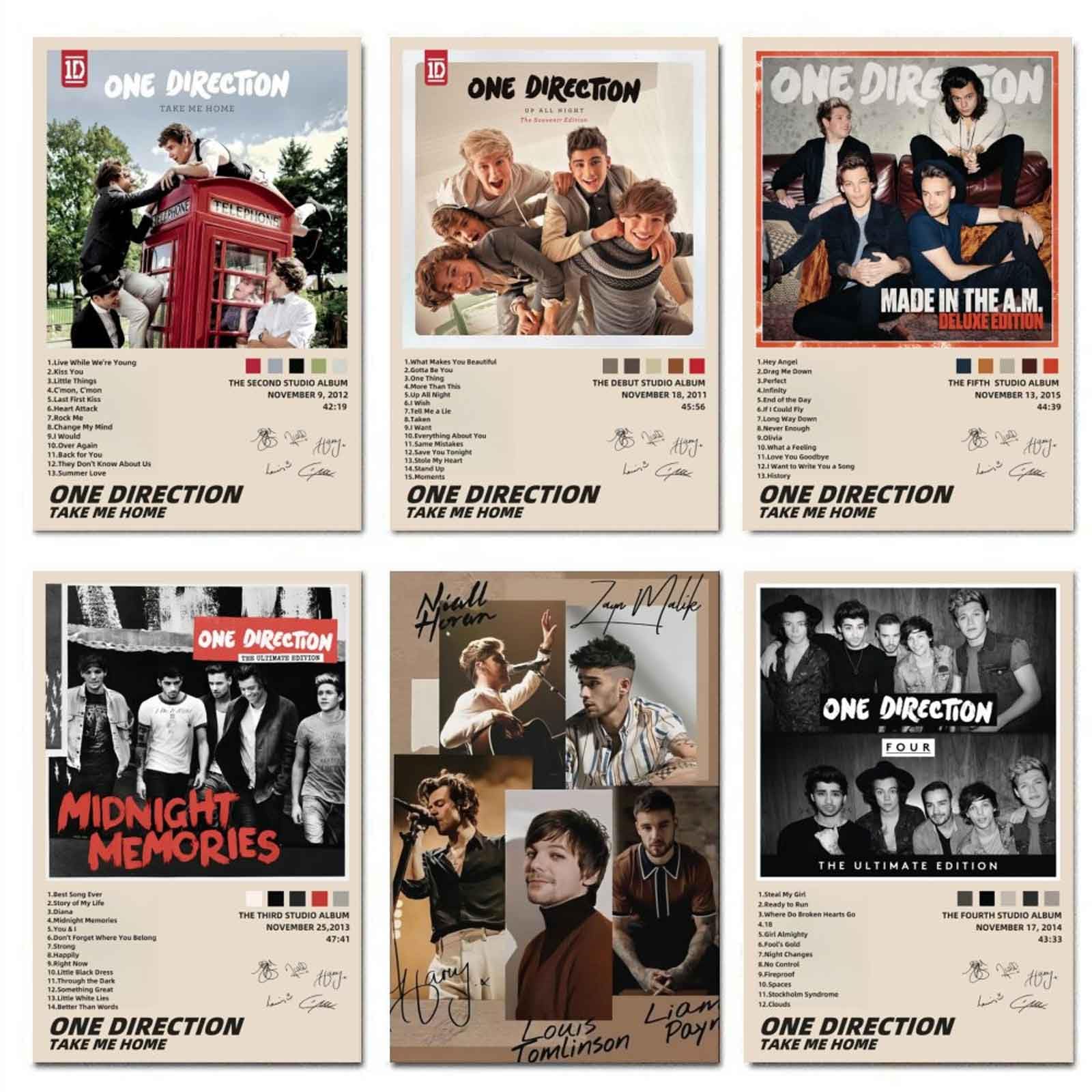 One Direction Diana Album Cover One Direction Midnight Memories ( CD