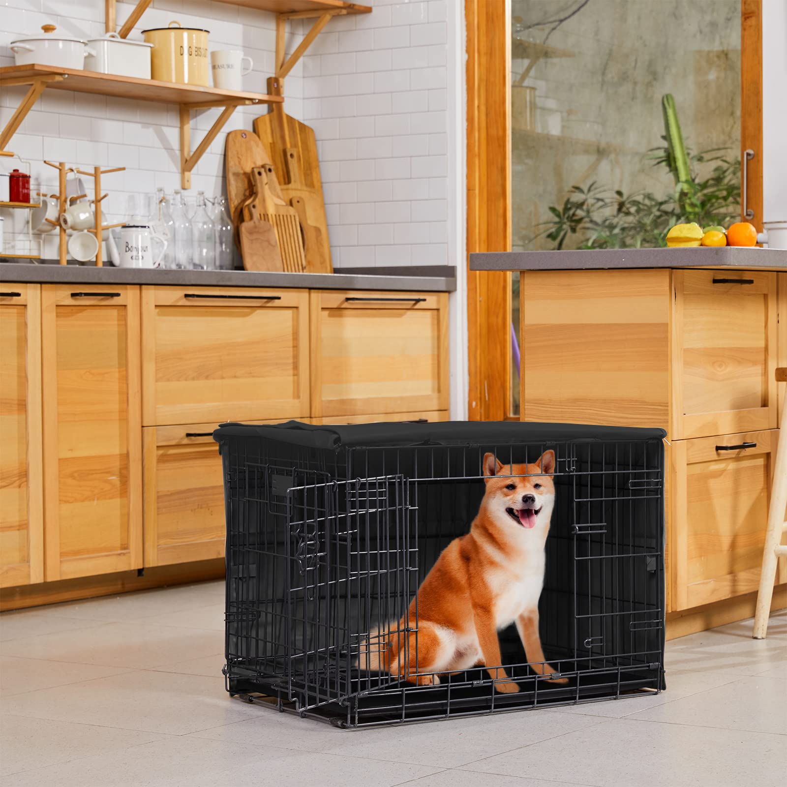 Copertura Per Gabbia Cani In Poliestere - Leggera, Traspirante, Per Interno Ed Esterno, Vari Size - Foto 2