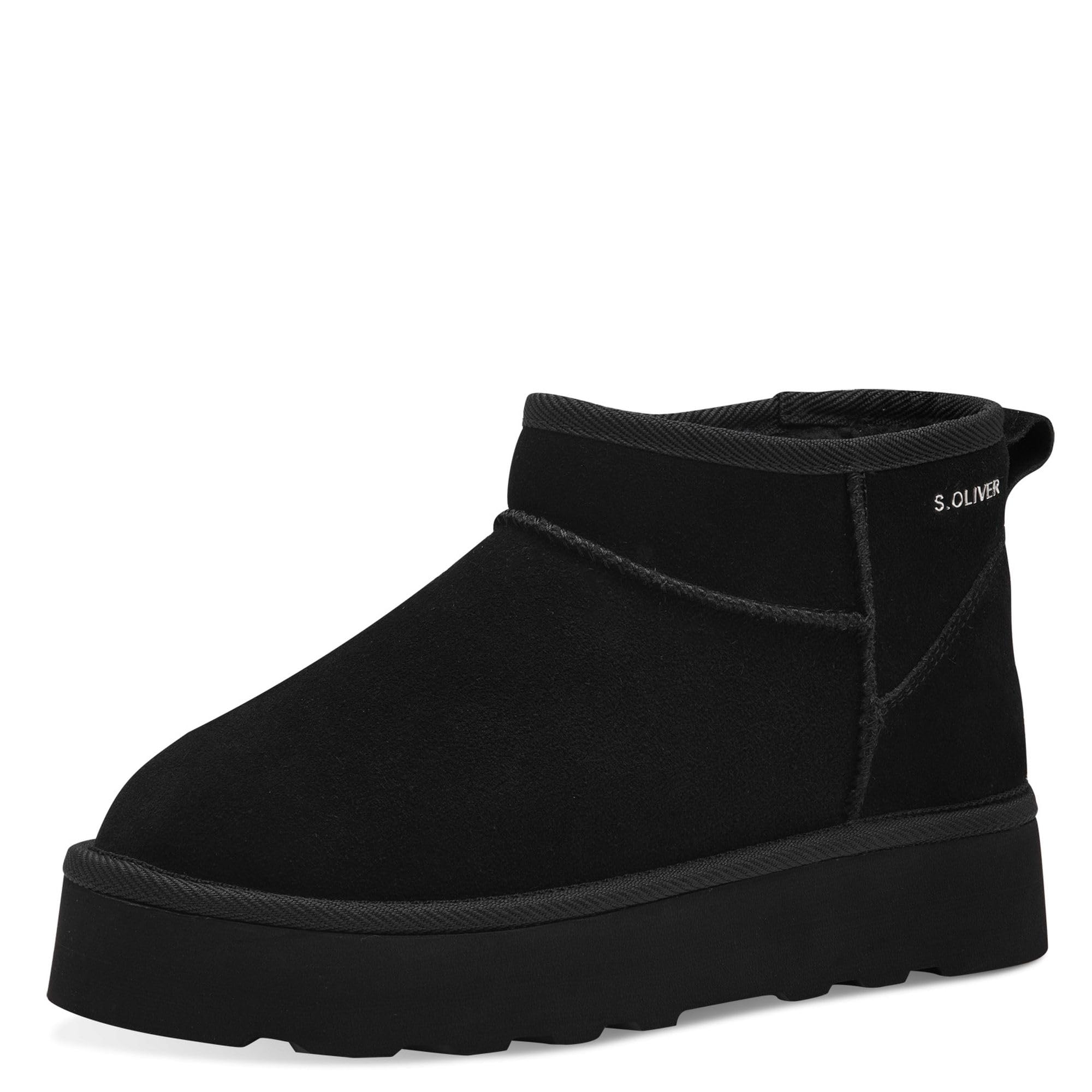 s.Oliver Women's 5-26352-41 Snow Boots, black, 8 UK