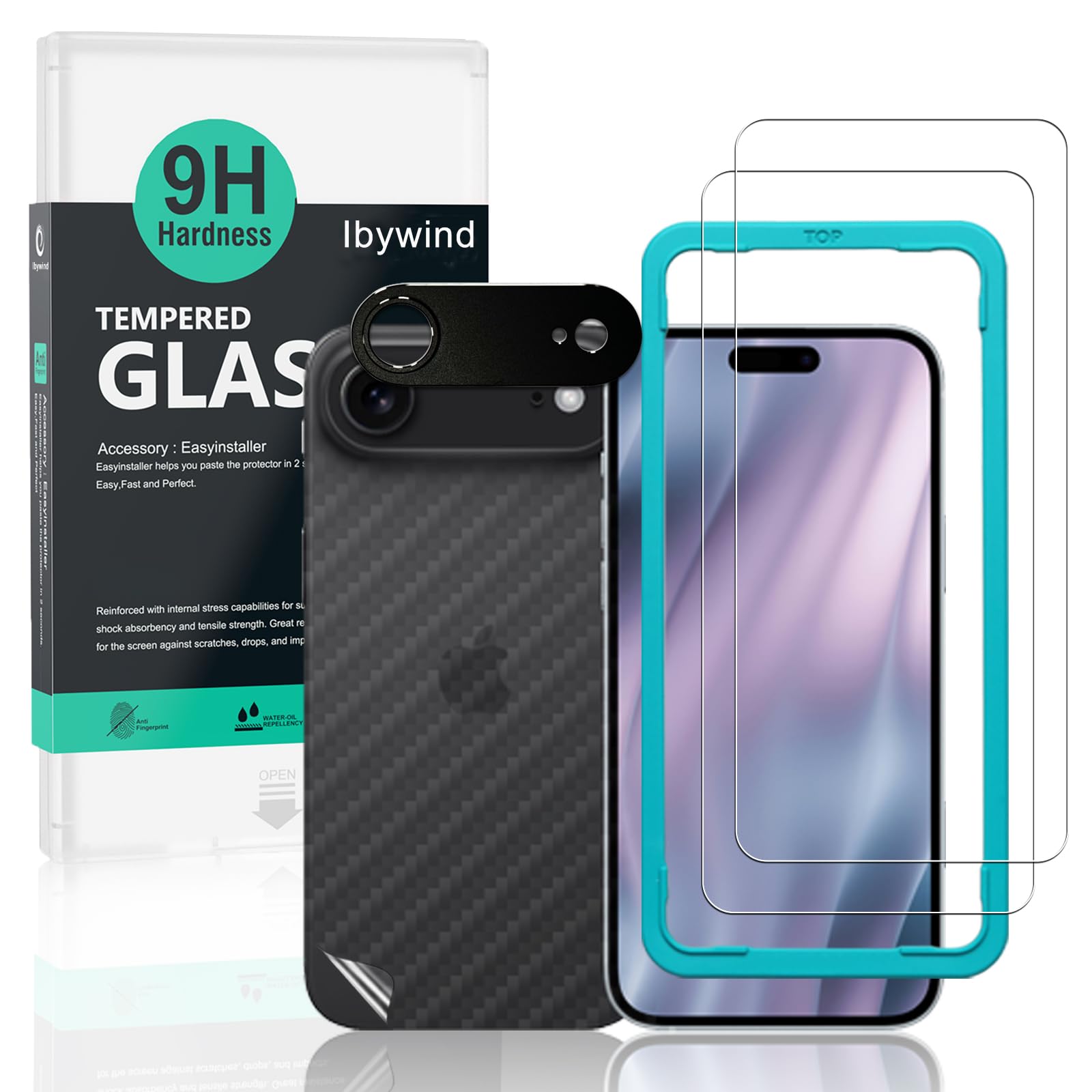 Stücke Schutzfolie für Wiko View 5, 9H-Härte Tempered Glass, Anti-Kratzer, Einfache Installation, Anti-Fingerabdruck Displayschutzfolie für Wiko View 5 [2 Stück