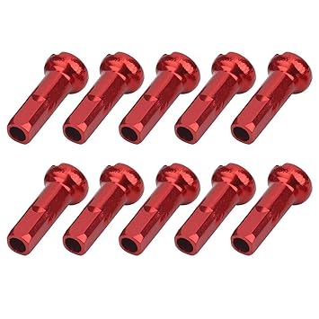 Mountain Bike Spoke Cap, Different, Protecting, Bike Spoke Cap, Wonderful, Easy, Withstand Tension, for Mountain Bike, Modified Wheels, Riding, Bicycles,(red)