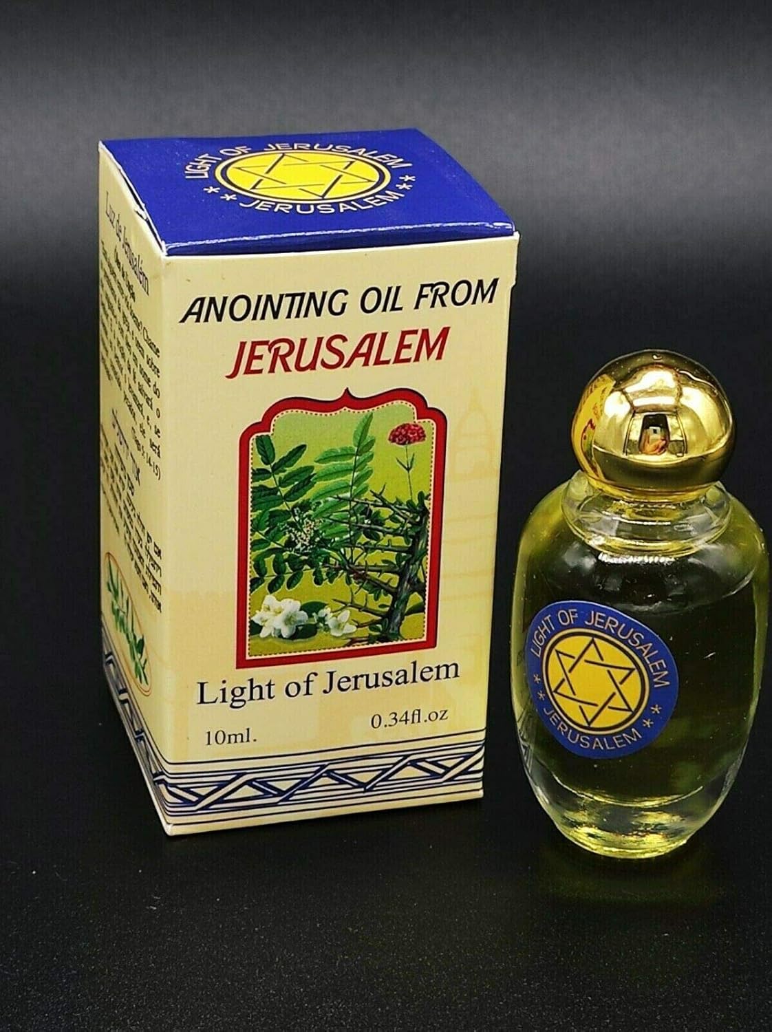 Anointing Oil Light of Jerusalem Holy Frankincense Land Spikenard Blessed