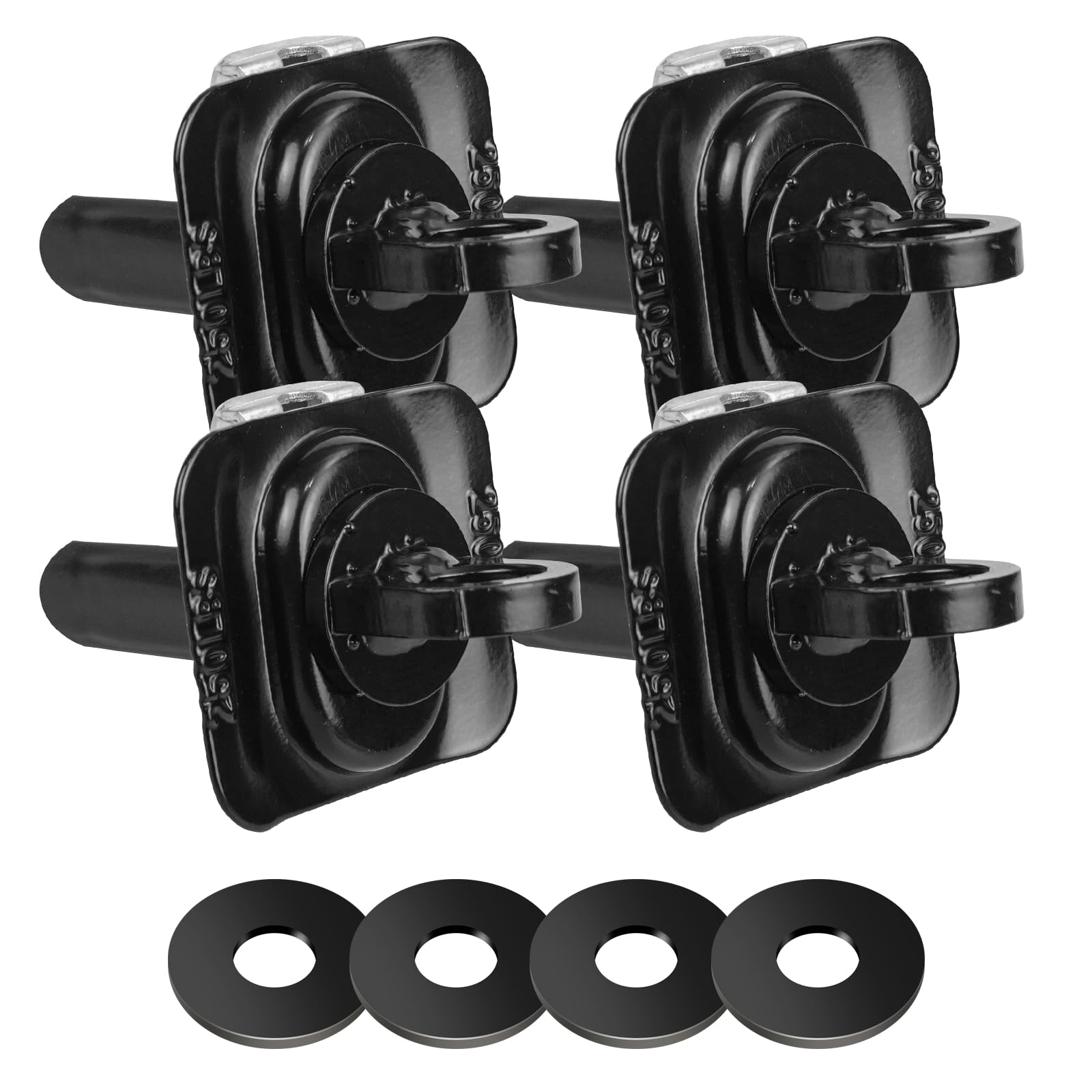 4PCS Truck Bed Tie Down Anchors Compatible with Chevy GMC, for Silverado Sierra 2014-2025, for Colorado Canyon 2015-2025, Cargo Tie Downs Rings Replace for 23146899 22987602 22854815