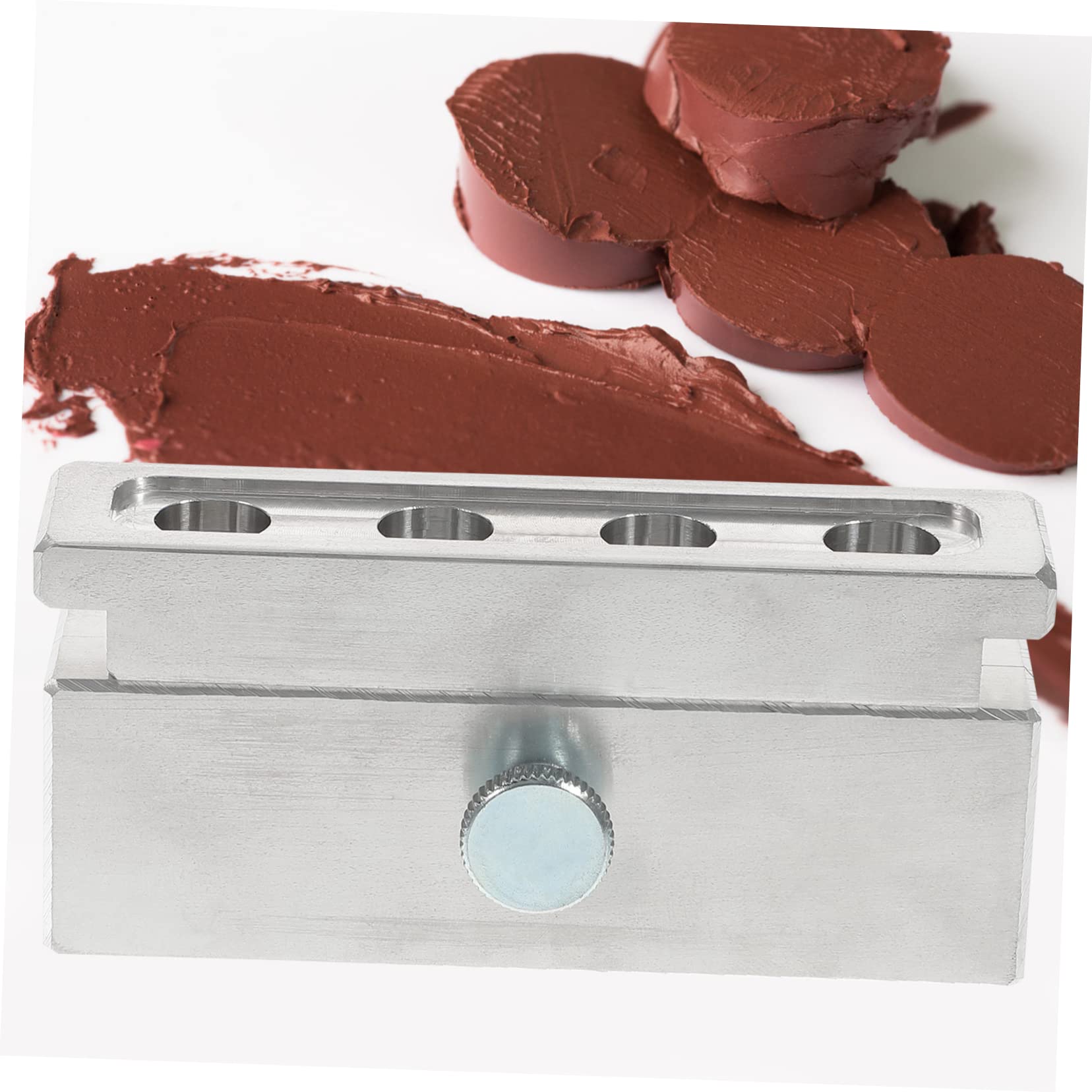 Angoily Kit Per Rossetto 4 in Alluminio Per Rossetto Per Lucidalabbra