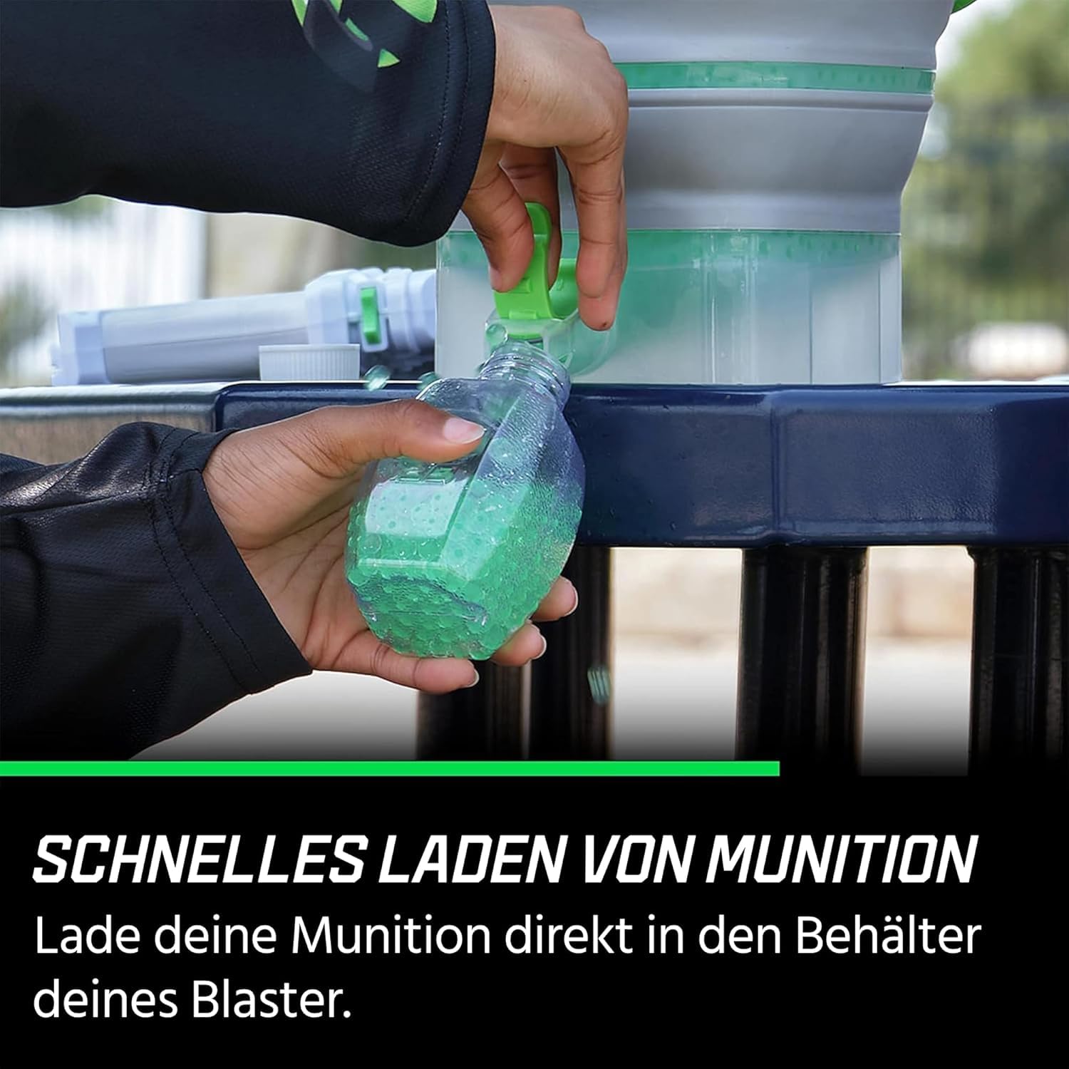 Gel Blaster Gellet Depot - Faltbare Munitionswanne mit Sieb, Ab 14 Jahren