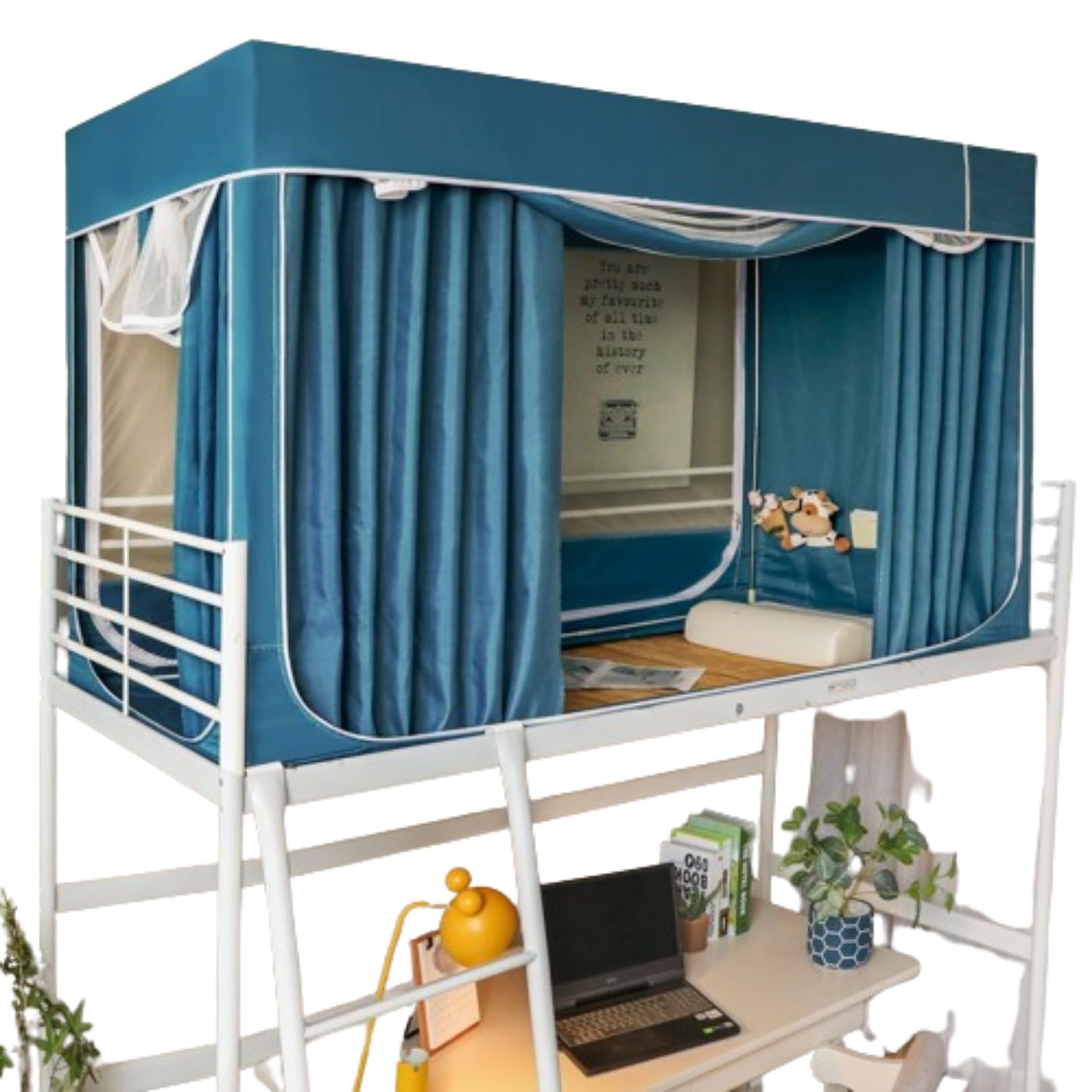 Amazon｜Catonlifer 学生寮 シングルベッド プライバシーテント、室内