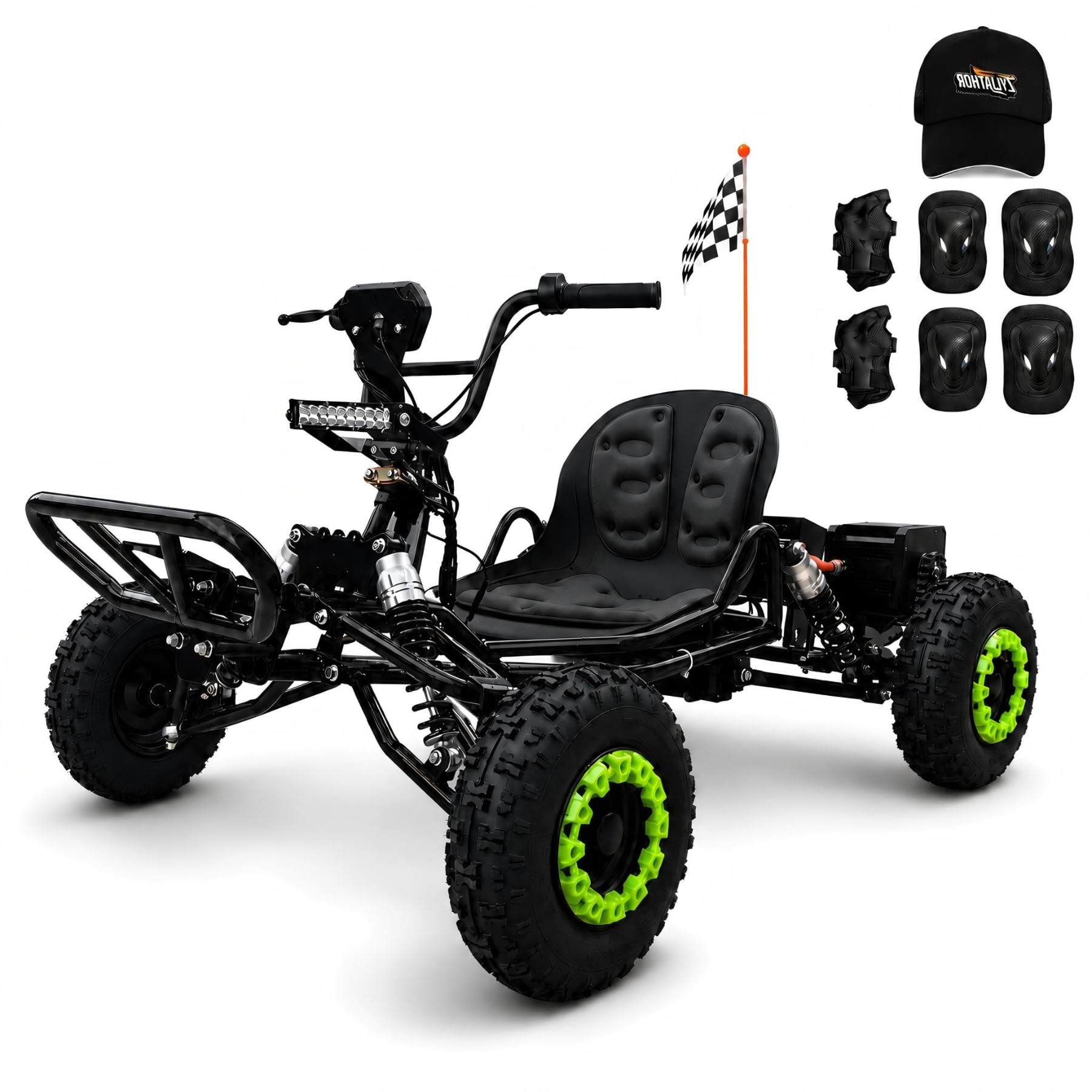 Amazon.com: Zyliathor Electric Go Kart Adults/Kids - 48V 2000W