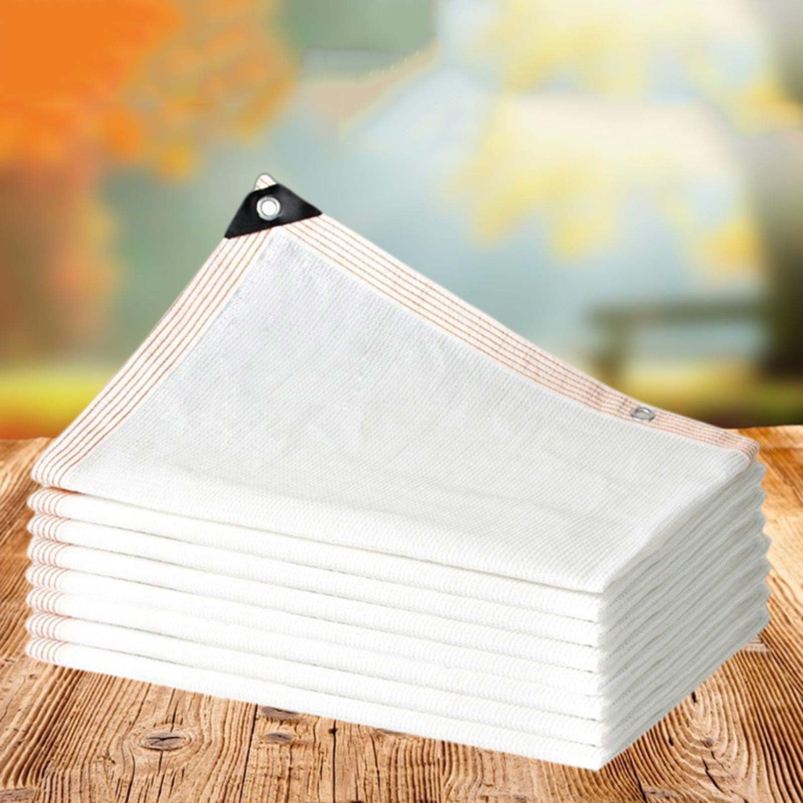 Strapazierfähiges, waschbares Sonnenschutznetz für Außenterrasse und Gemüsegarten, 6,0 x 7,0 m, UV-Schutz, Rasur-Sonnenschutz für Pflanzen