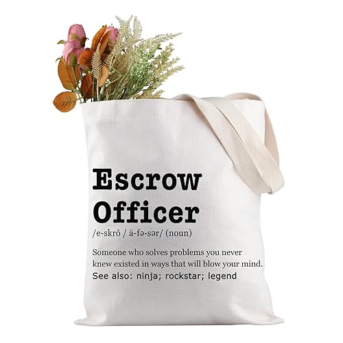 JXGZSO Funny Escrow Officer Definition Gift Funny Loan Officer Gift