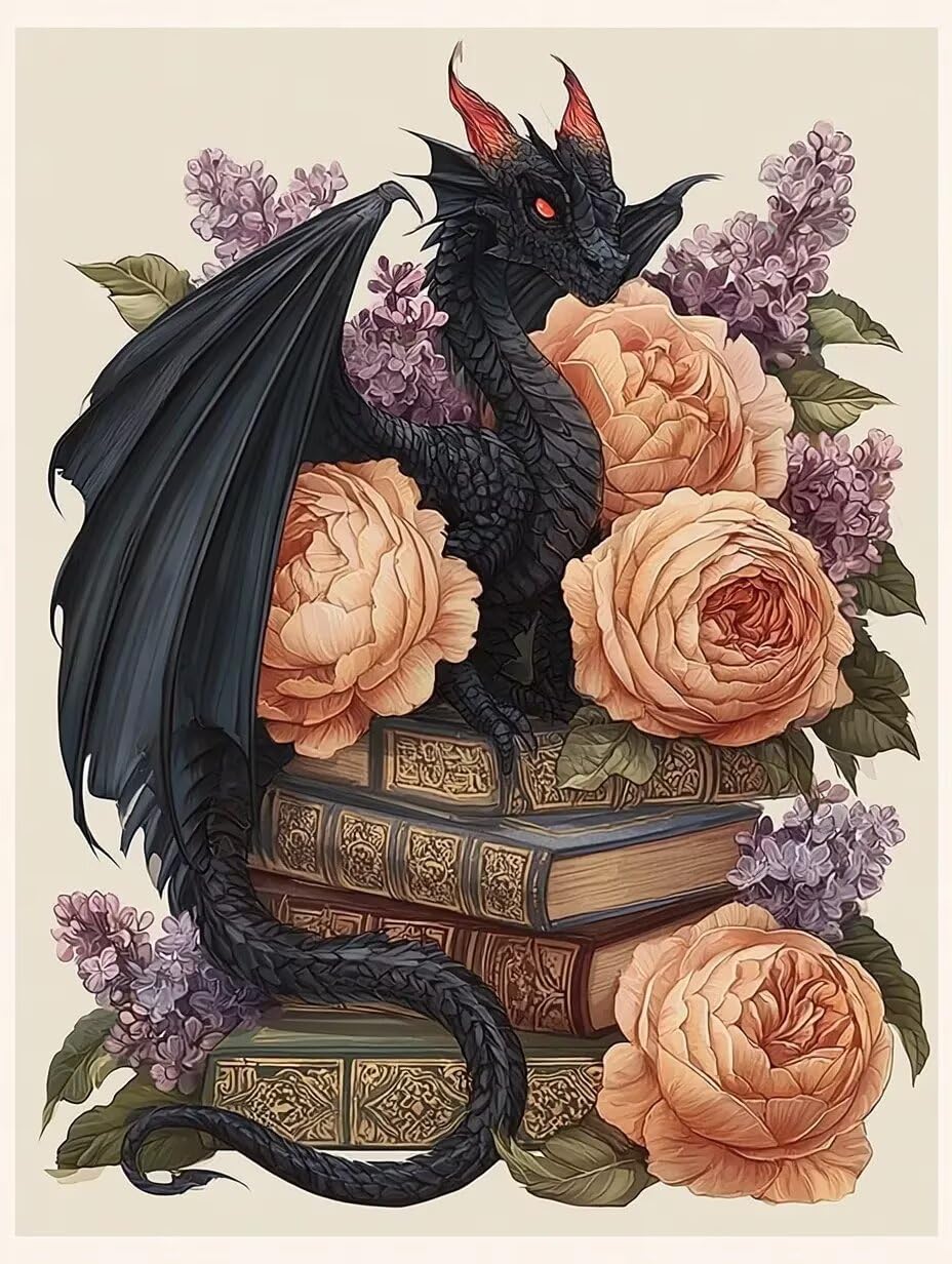 Dragon Book 120 Piece Paper Jigsaw Puzzle