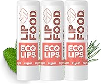 Vista 8 de Eco Lips Lip Food - Bálsamo labial orgánico y denso en nutrientes (nutre, rellena y protege)