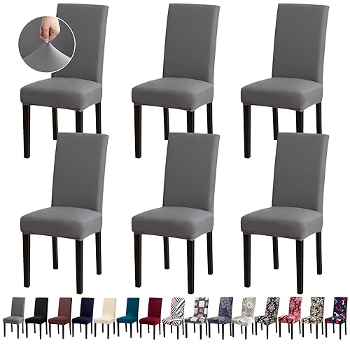 Chair Covers, Stretch Kitchen Dining Room Chair Covers Set of