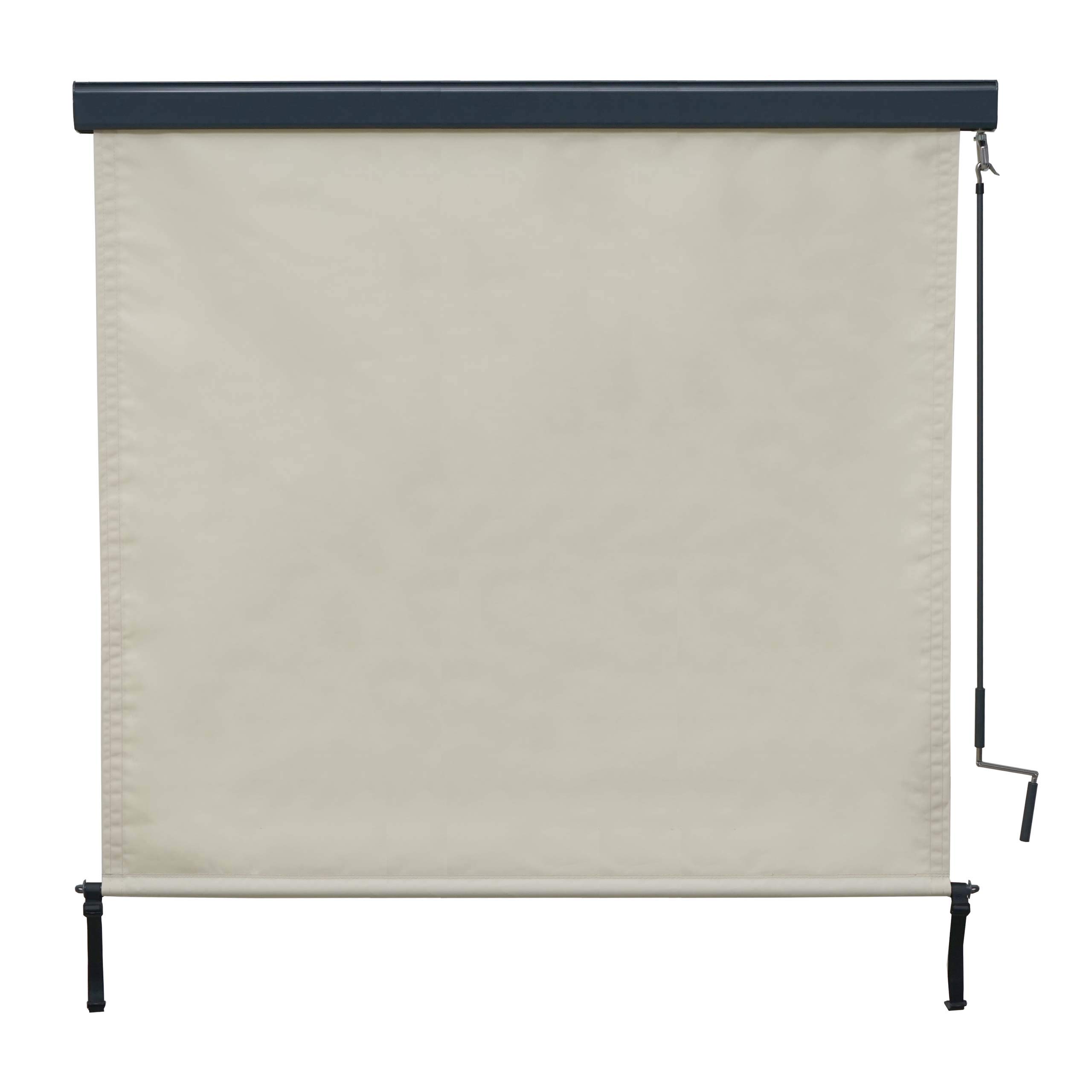 Ikodm Verticale zonwering, voor buiten, 180 x 140 cm, balkonluifel, buitenrolgordijn, luifels voor balkon, schaduw en inkijkbescherming, balkonluifel, verticale luifel, binnenschaduw, donkergrijs Ikodm Verticale zonwering, voor buiten, 180 x 140 cm, balkonluifel, buitenrolgordijn, luifels voor balkon, schaduw en inkijkbescherming, balkonluifel, verticale luifel, binnenschaduw, donkergrijs