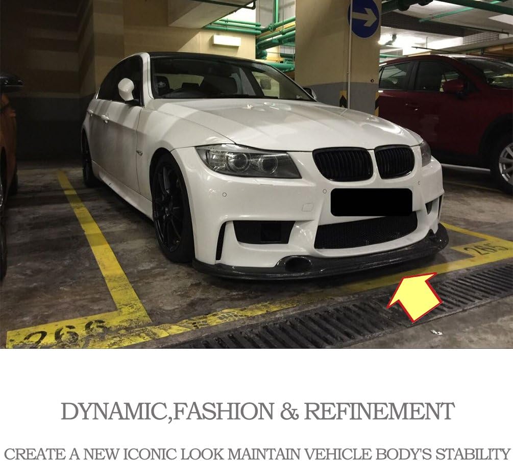 Carbon Fiber Front Chin Spoiler fits BMW 3series E90 LCI 2009-2011