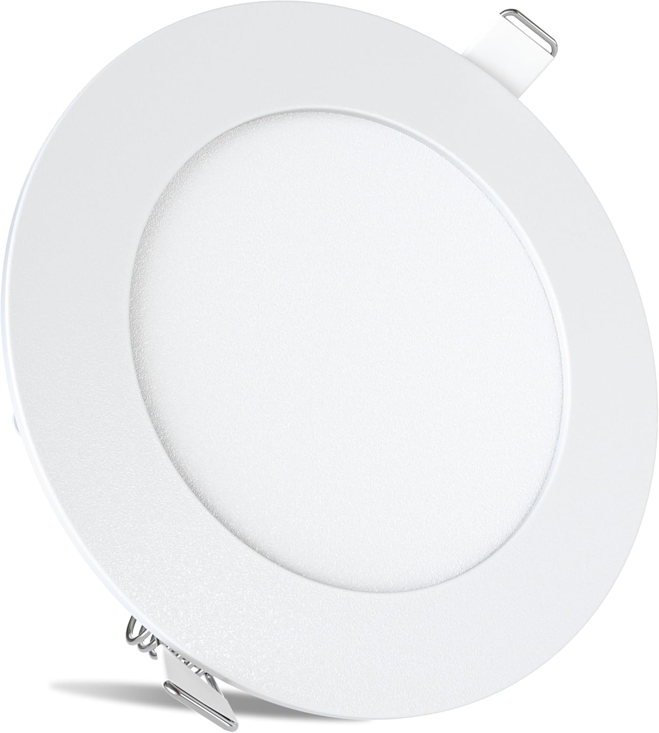 Leisure LED RV Boat Recessed Ceiling Light 480 Lumen Super Slim LED Panel Light DC 12V 4.75" 6W Full Aluminum Downlights (5)