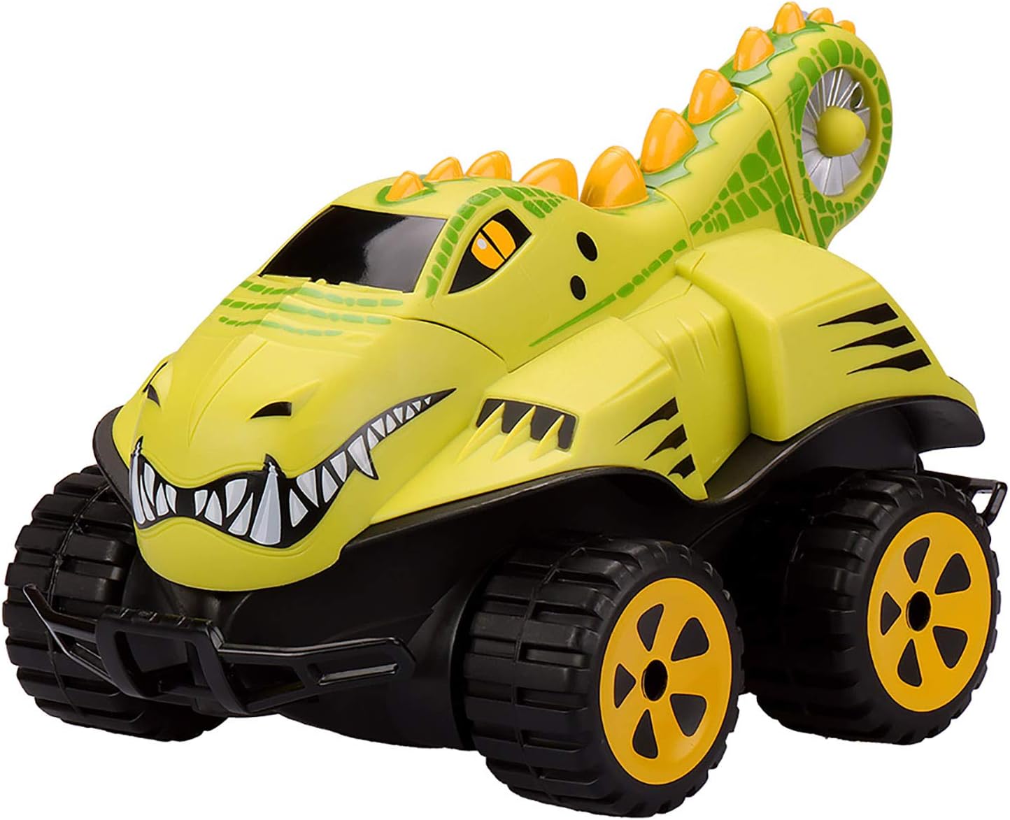 Kid Galaxy Amphibious RC Car Mega Morphibians Crocodile. All Terrain Remote Control Toy, 49 MHz