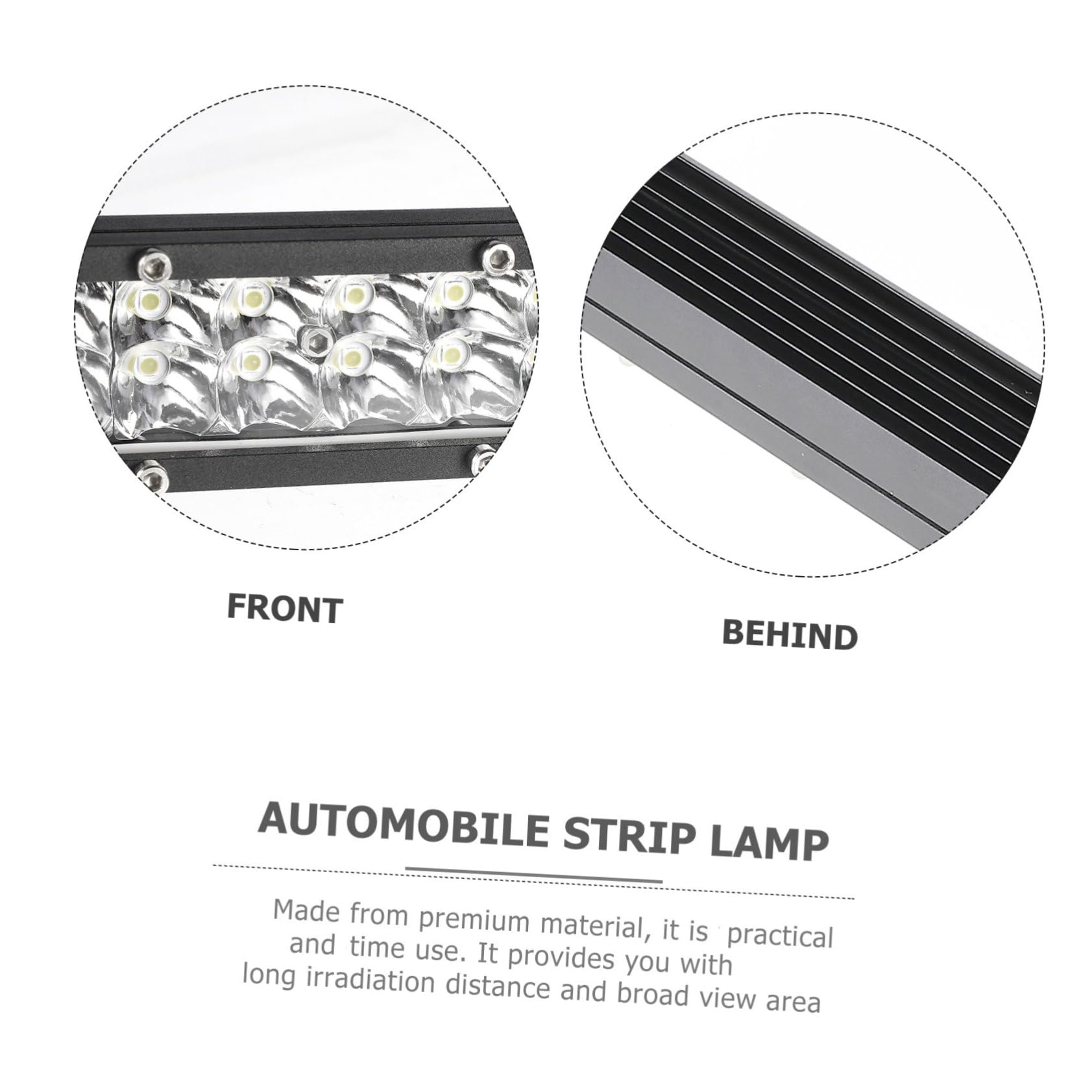 PRETYZOOM Barra LED per Off Road e Veicoli Luce Lavoro per Camion Suv Atv Design e Flessibile Performance