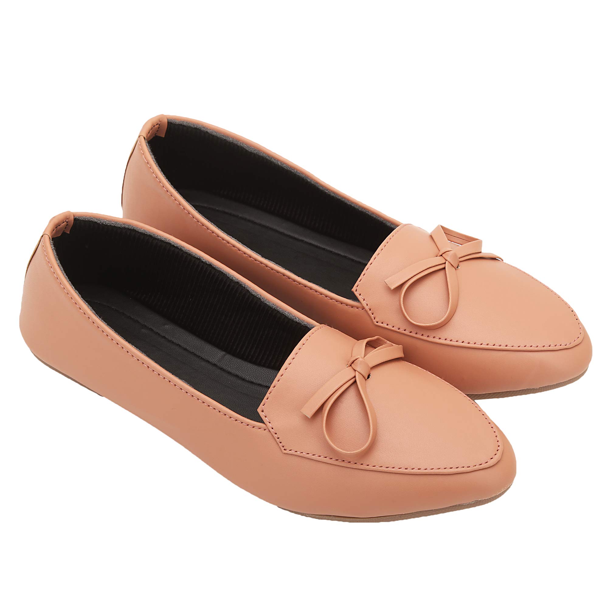 DFR Casual Stylish Latest Fashion Knot Butter Belle Juti Shoe for Women Girls (Color – Pink, UK India Size – 5) (B09XVFVY9J) Amazon Price History, Amazon Price Tracker