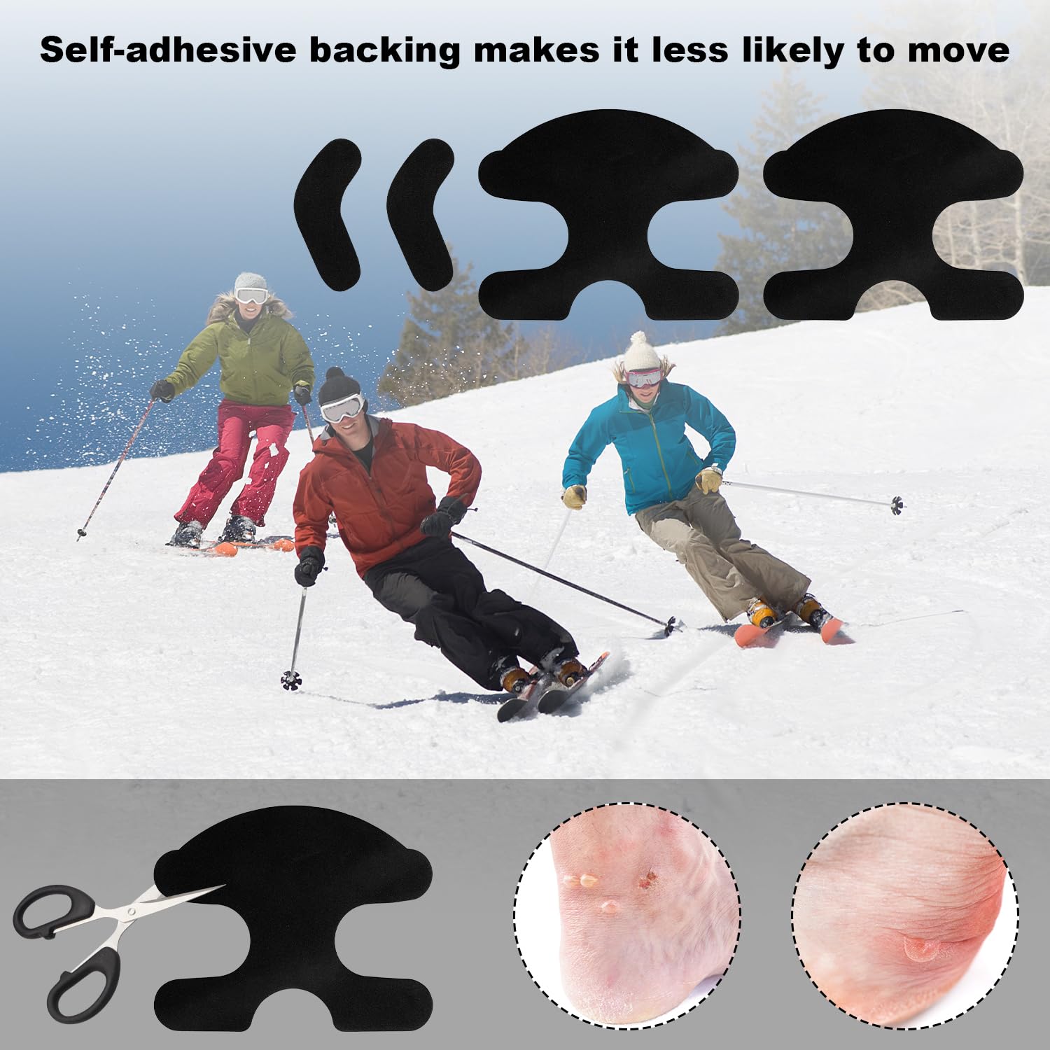 Amazon.com: lasuroa 10pcs Ski Snowboard Boots Fitting Pads, EVA