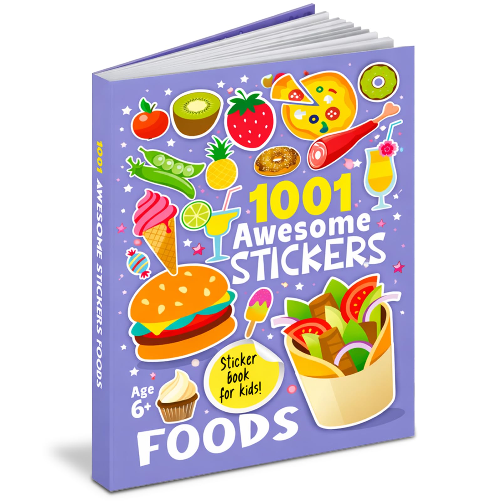 1001 Awesome Stickers - Foods: 1001 Awesome Stickers - Foods (Sticker Books)