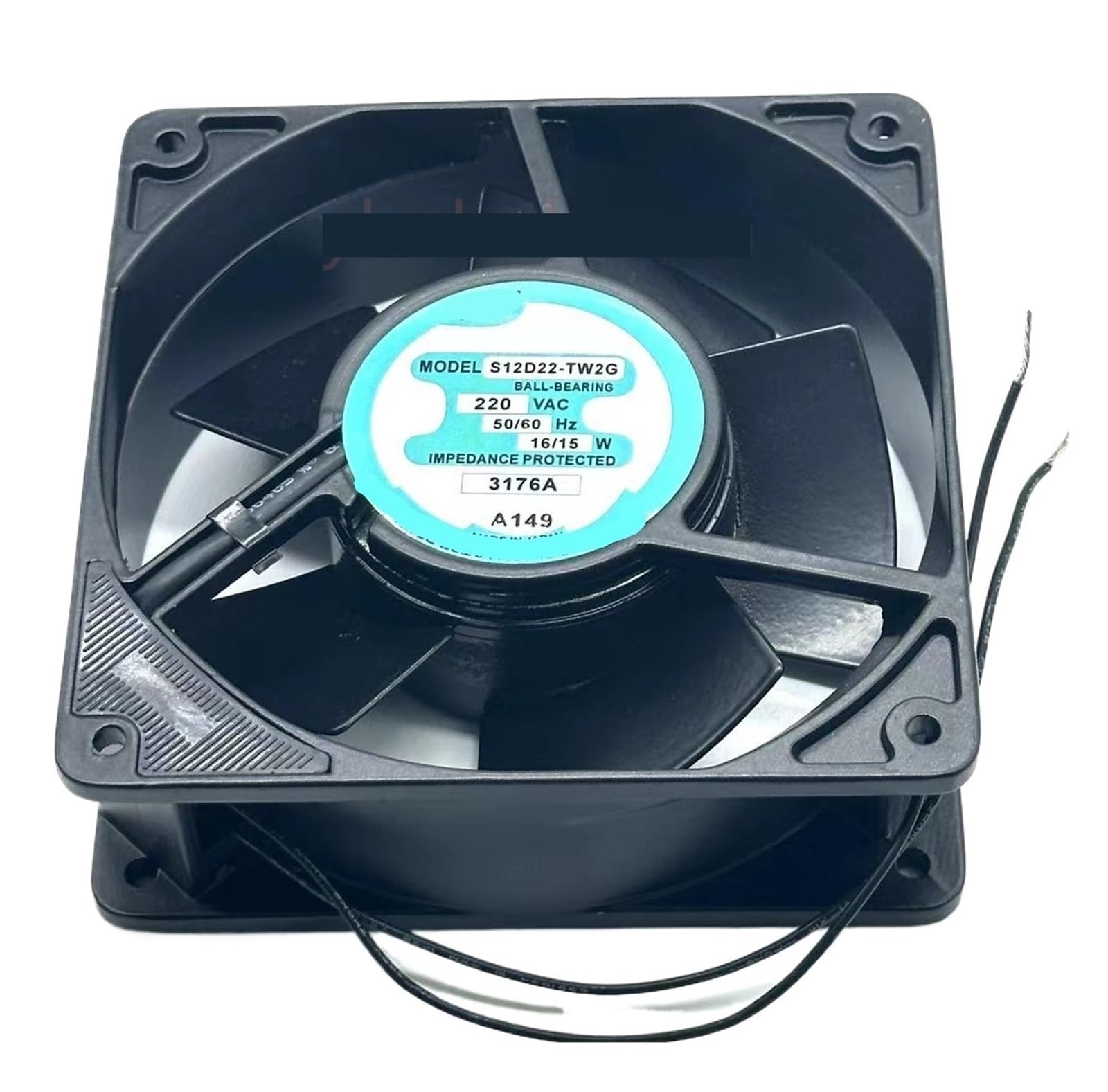 YMUGUEGH S12D22-TW2G AC 220V 16W 120x120x38mm Cooling Fan