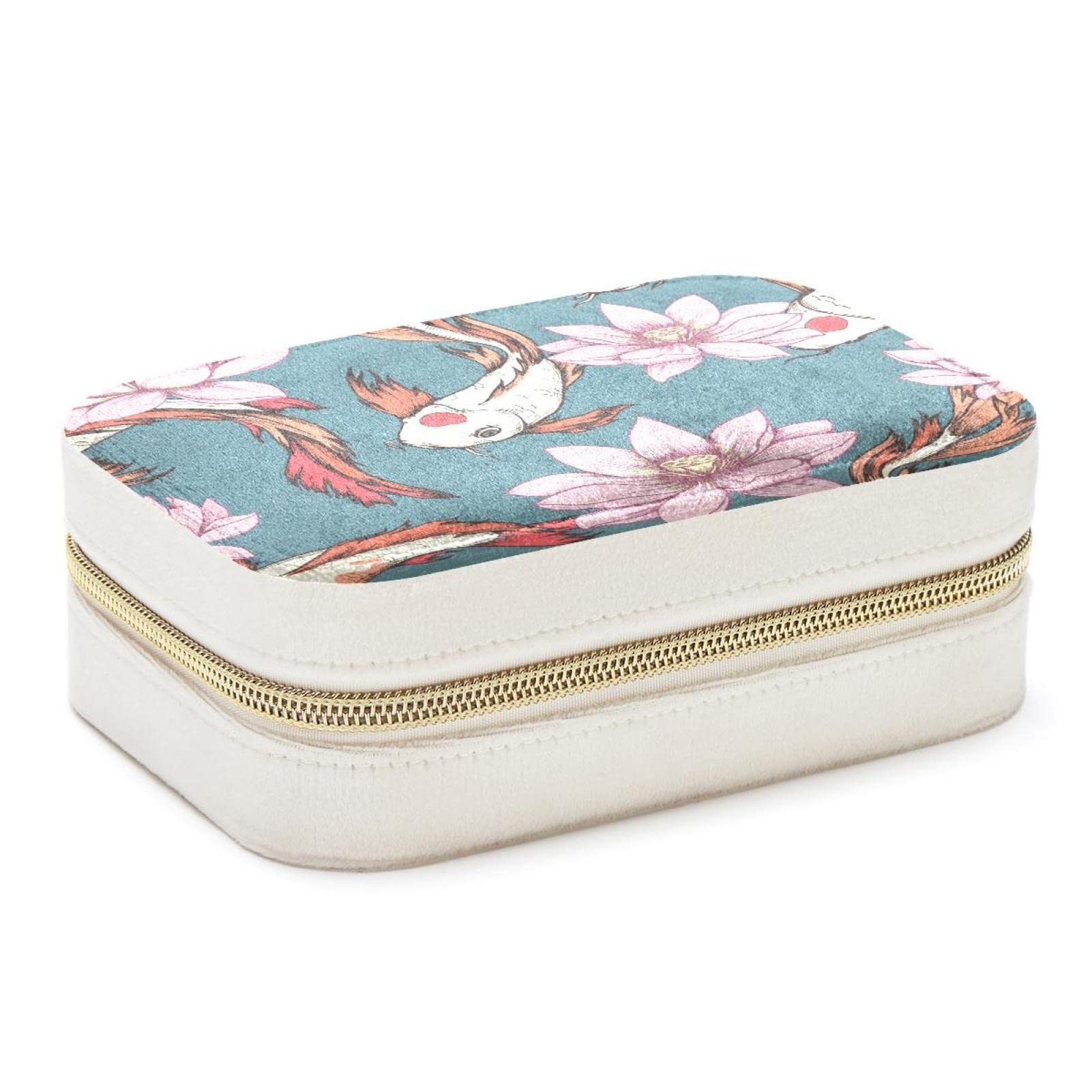 Boîte à bijoux de voyage Carpes Koi, l'accessoire idéal des vacances