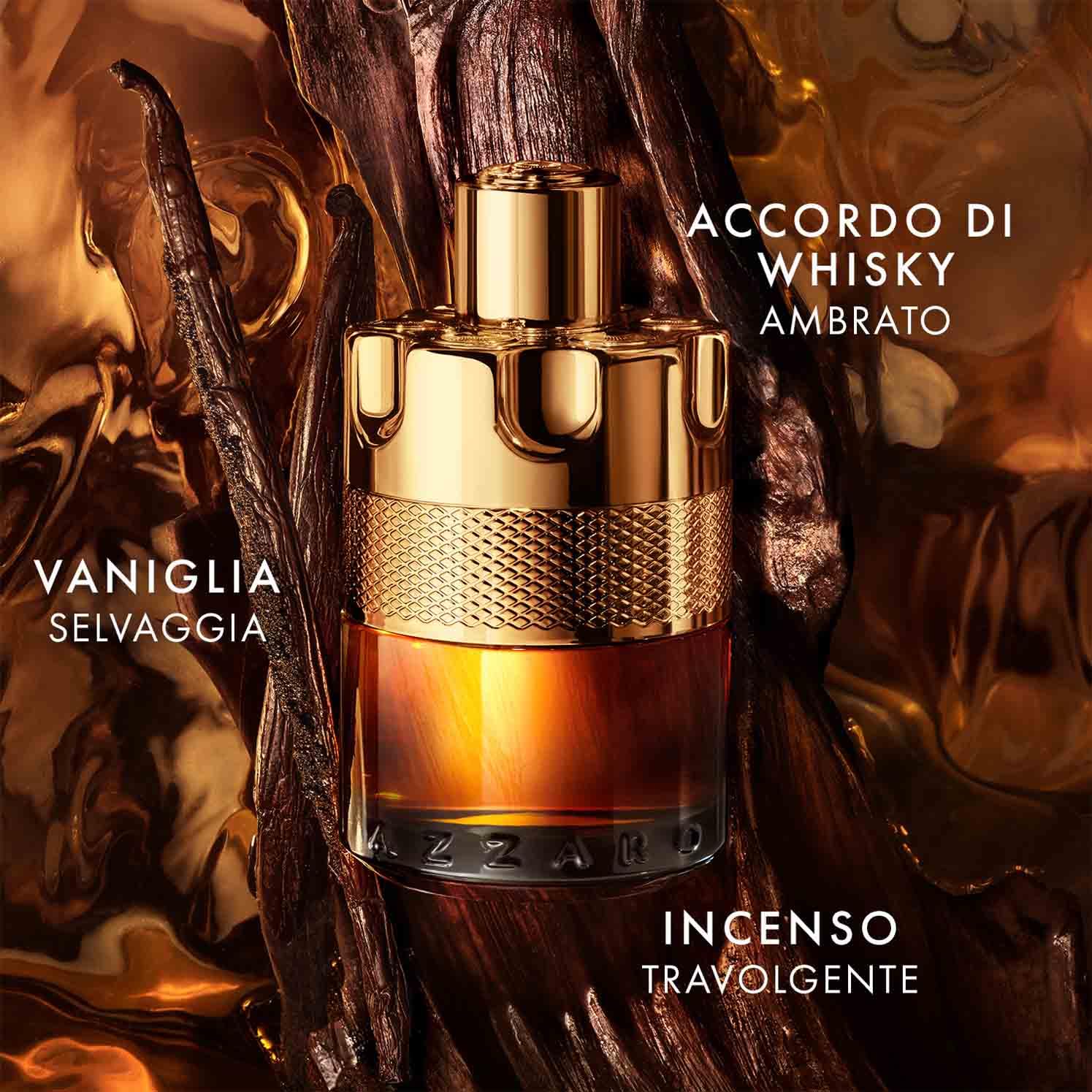 Azzaro Forever Wanted Absolu Profumo Uomo, Fragranza Maschile Intensa, Sofisticata e Sensuale, Note Ambrate e Legnose, Con Incenso Vibrante, Vaniglia Calda e Whisky, A Lunga Durata