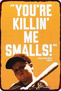 XURTIEA You're Killin' Me Smalls Vintage Humor Word Poster Wall Man Cave Bar Art Signs Funny Garage Home Restaurants Cafes Retro Decor Metal Wall Plaque 8x12 Inches