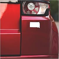 Vista 74 de Silueta del estado de Underground Printing - Calcomanía de vinilo de orgullo del estado de EE.UU.