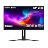 GIGABYTE - AORUS FO32U2-32 QD OLED Gaming Monitor - UHD 3840x2160-240Hz - 0.03ms GTG - AMD FreeSync Premium Pro - Type C KVM - HDMI, DP, Type C - Height Adjustable - Black