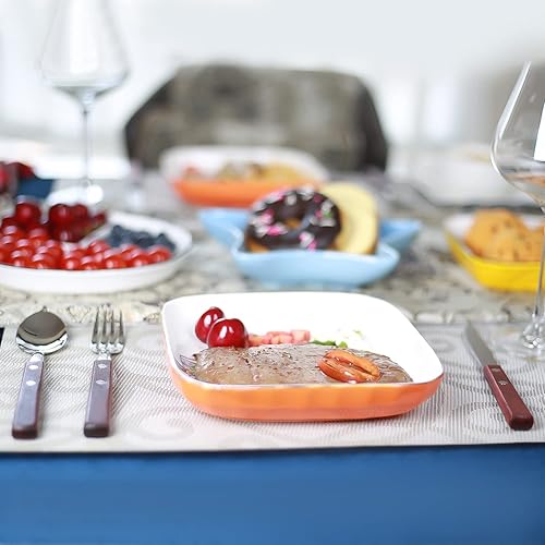 Miniatura 3 de Juego de cubiertos de acero inoxidable con mango de madera, tenedores, cucharas, cuchillos, juego de cubiertos