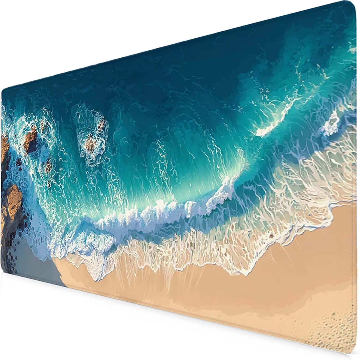 Grand tapis de souris plage 800x400 idée cadeau idéale pour bureau - 8