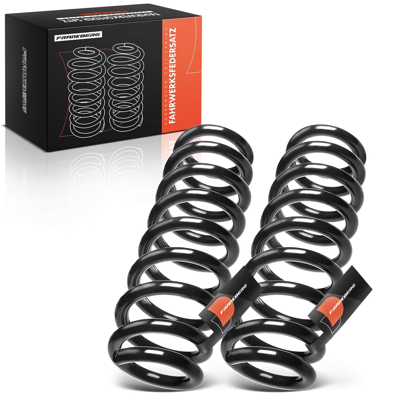 Frankberg 2 ressorts de suspension, essieu arrière 33536764391 | Compatible avec: Série 1 E81, Série 1 E87