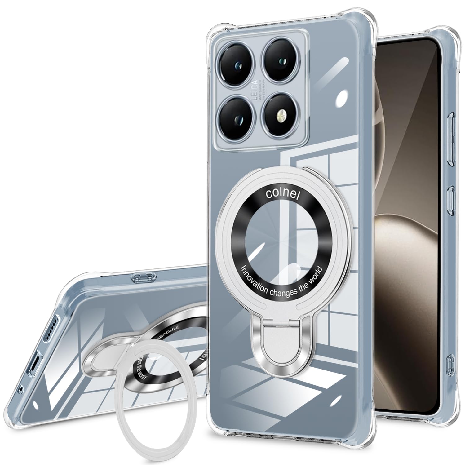 Amazon.co.jp: Xiaomi 14T Pro ケース MagSafe対応 リング付き