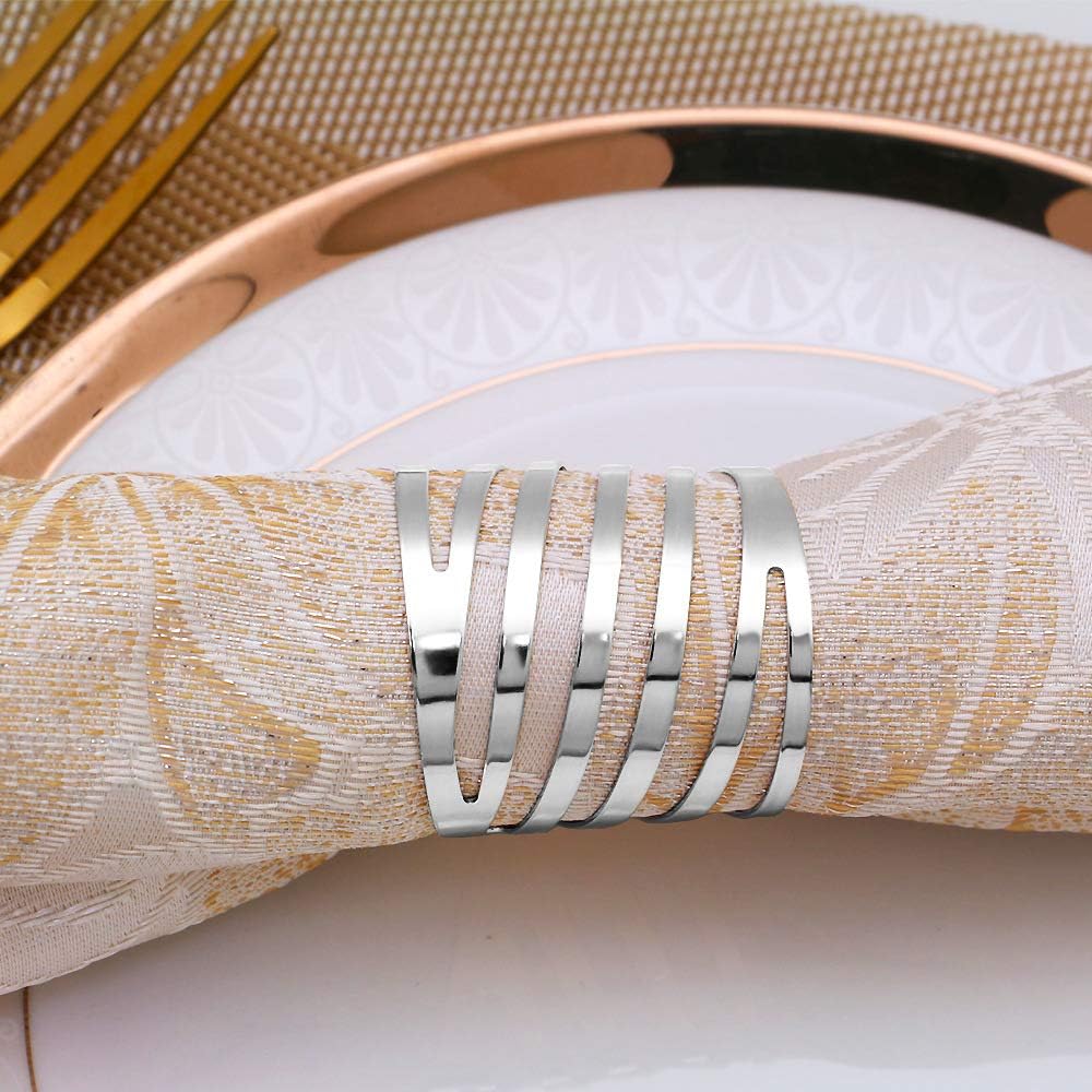 Exclusive Discount 80% Offer Lind Kitchen 4PCS 40mm Swivel Hollow Alloy Napkin Buckle Napkin Rings Hollow Out Napkin Buckles Holder Silver Napkin Rings for Kitchen Best Deal Cheap ๐ Lind Kitchen 4PCS 40mm Swivel Hollow Alloy Napkin Buckle Napkin Rings Hollow Out Napkin Buckles Holder Silver Napkin Rings for Kitchen