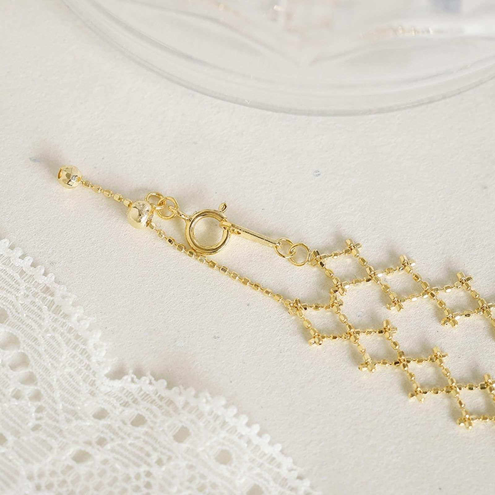 Au 375/585/750 - Bracciale in vero oro giallo 9 K/14 K/18 K