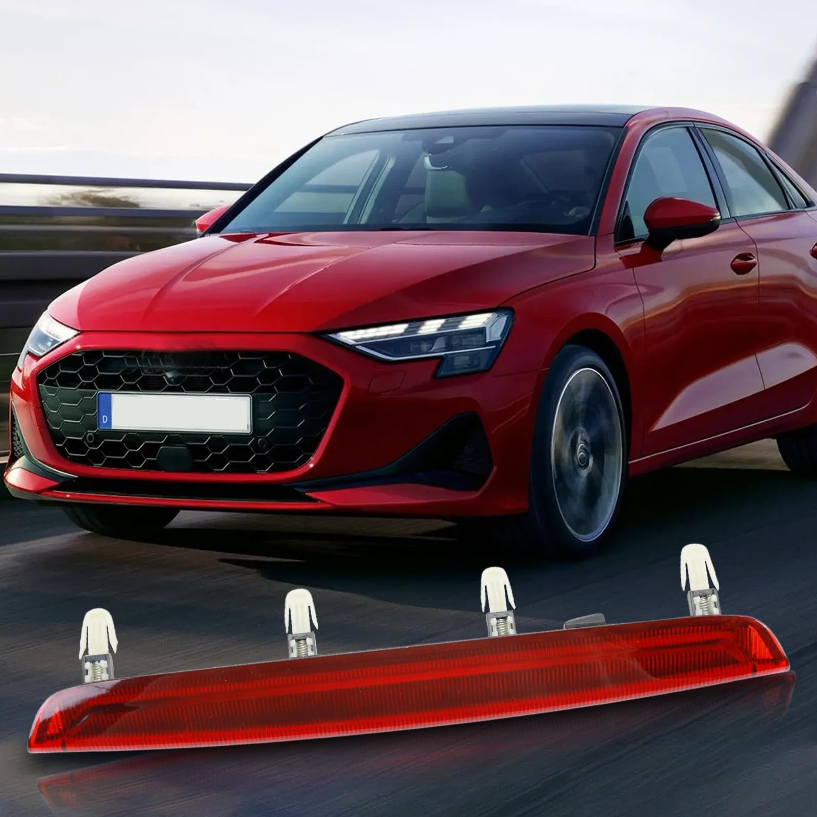 Troisième feu stop pour A3 8P Sportback S3 RS3 2004 – 2012, feu de stop auxiliaire de voiture à haute luminosité, feu de stop de hayon 8P4945097C