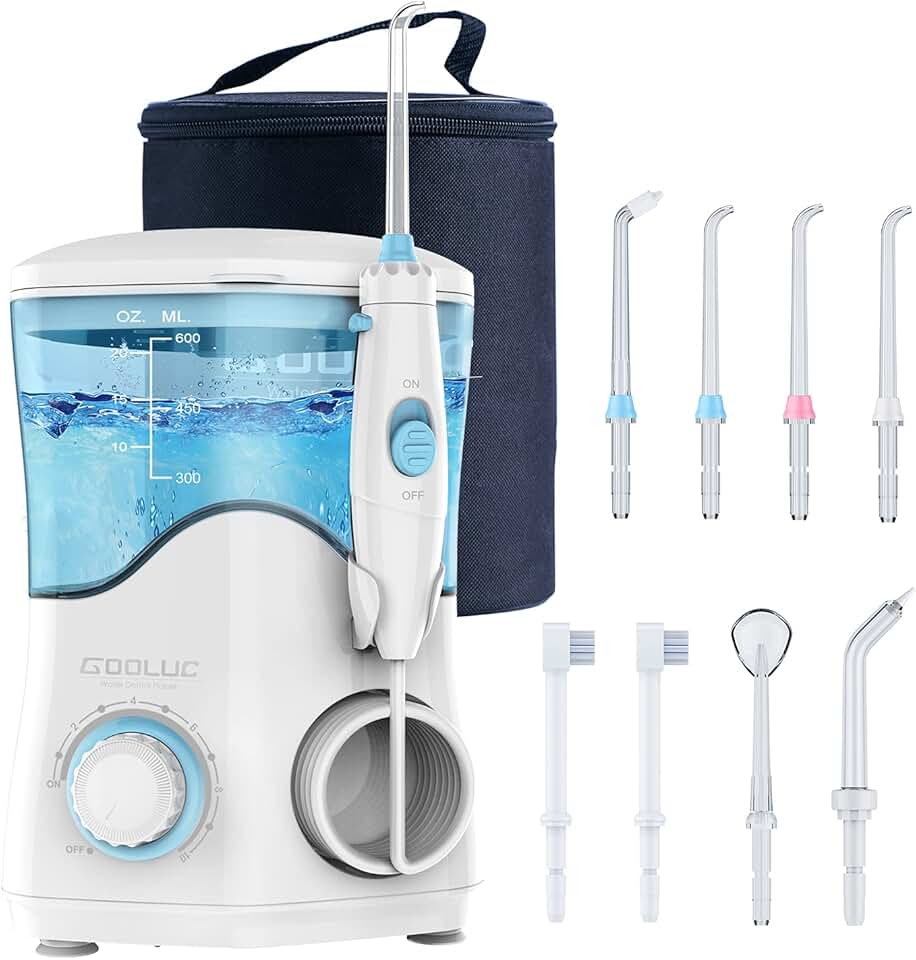 electric toothbrush and flosser combo