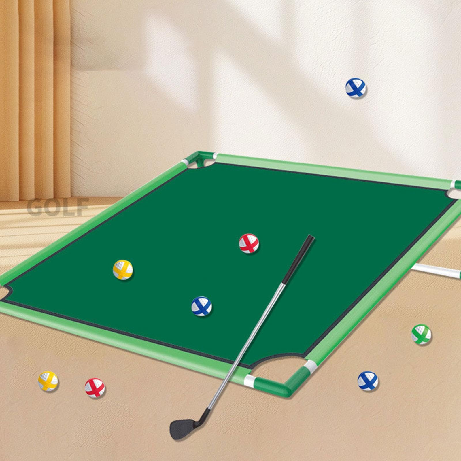Set da Putting Bambini, Giochi All'aperto per Feste, Strumento di Allenamento per La Pratica del Putting Golf per Feste, Rack Singolo