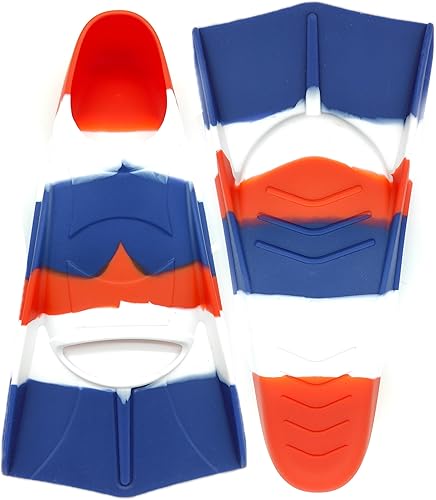 Miniatura 5 de Fadgesy Swimming Training Fins,Comfortable Silicone Flippers for Swimming and Diving,Size Suitable Kids Girls Boys Adult