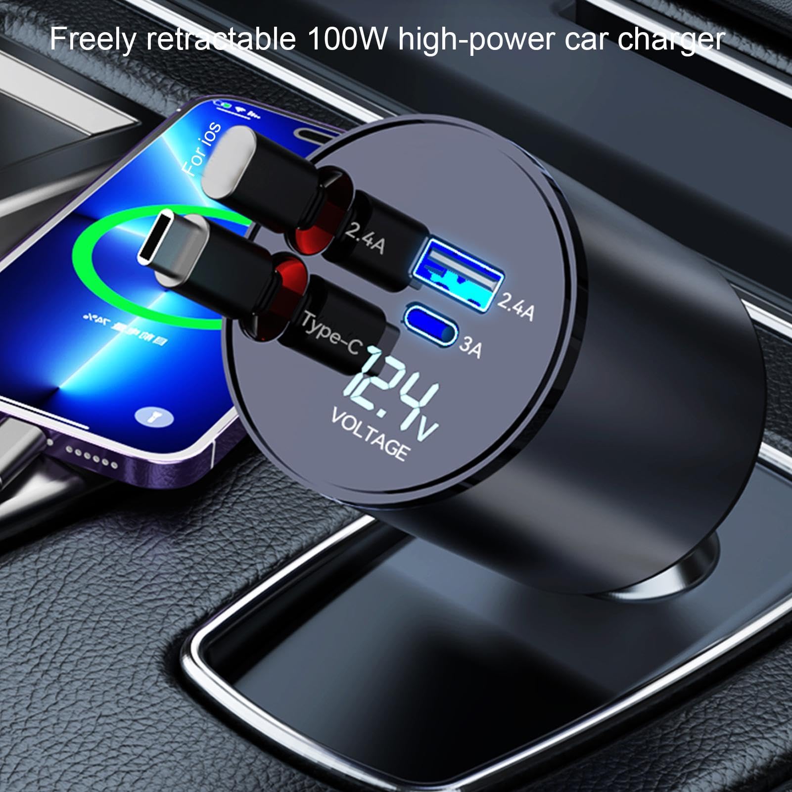 Caricabatteria da auto Multiporta per Tesla Model Y (2021-2024) Model 3