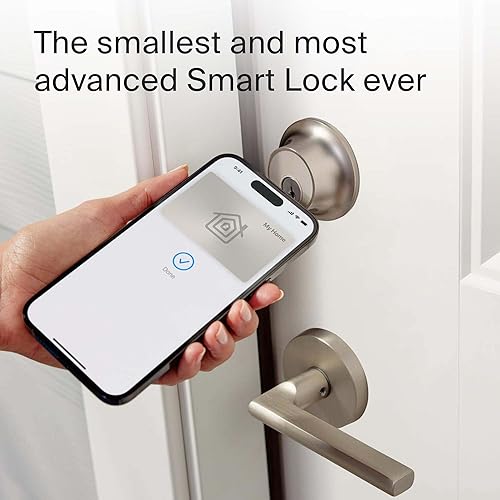Miniatura 2 de Level Lock+ Deadbolt Smart Lock - Cerradura inteligente más pequeña del mundo más llaves de Apple Home - Aplicación Level para iOS y Android -