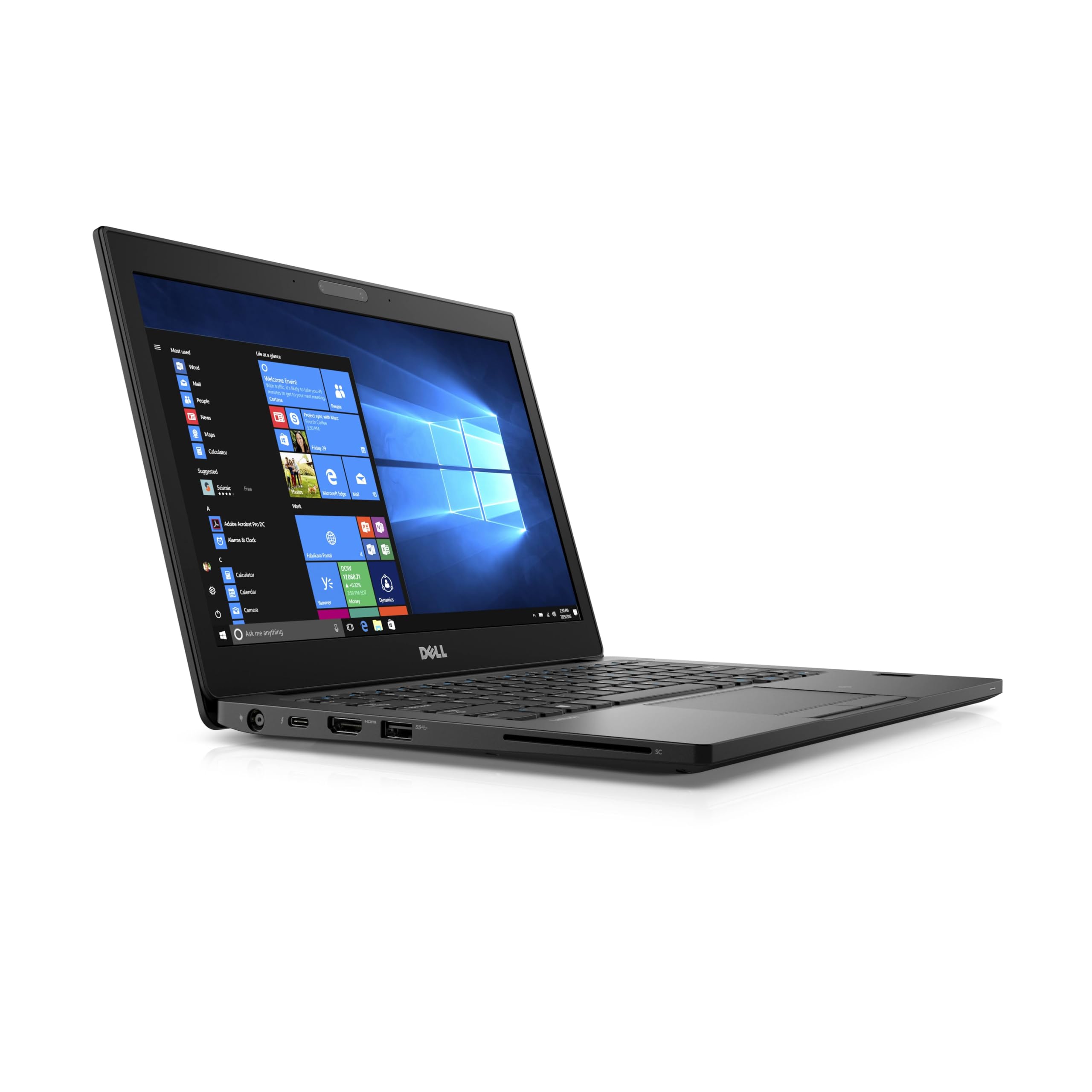 Dell Latitude 7280 12.5-Inch Laptop - (Black) (Intel Core i5-7200U