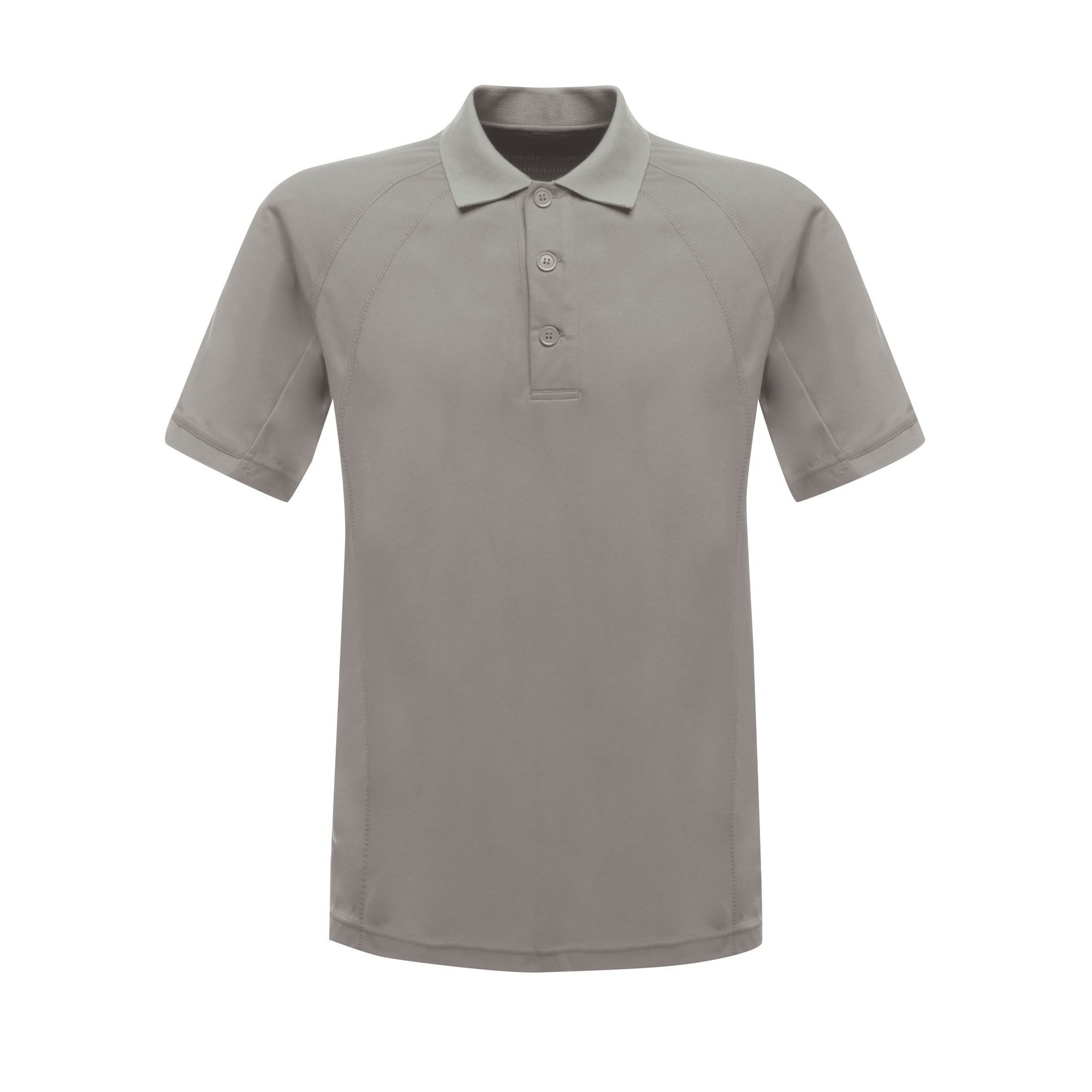 Regatta Men's Coolweave Polo Shirt - Size M - Silver Grey