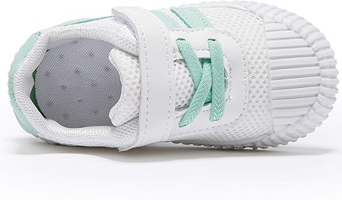 Miniatura 7 de HLMBB Zapatos de bebé para bebés, niñas, niños y bebés, 6, 9, 12, 18 meses, color negro