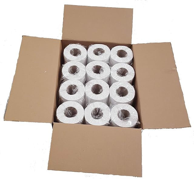 Premium White 20" Couch Roll Hygiene Roll - 40 Metres - 12 Rolls