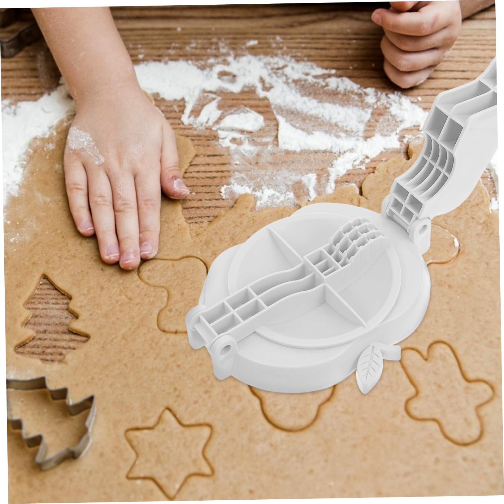 KICHOUSE 1pc Simple Dumpling Mold Ergonomic Presser for Quick Wrapper Creation Easy to Kitchen Tool for Efficient Dumpling Making for Home Cooking