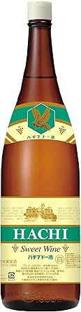 ハチブドー酒 白 [ NV 白ワイン 甘口 日本 1800ml ]